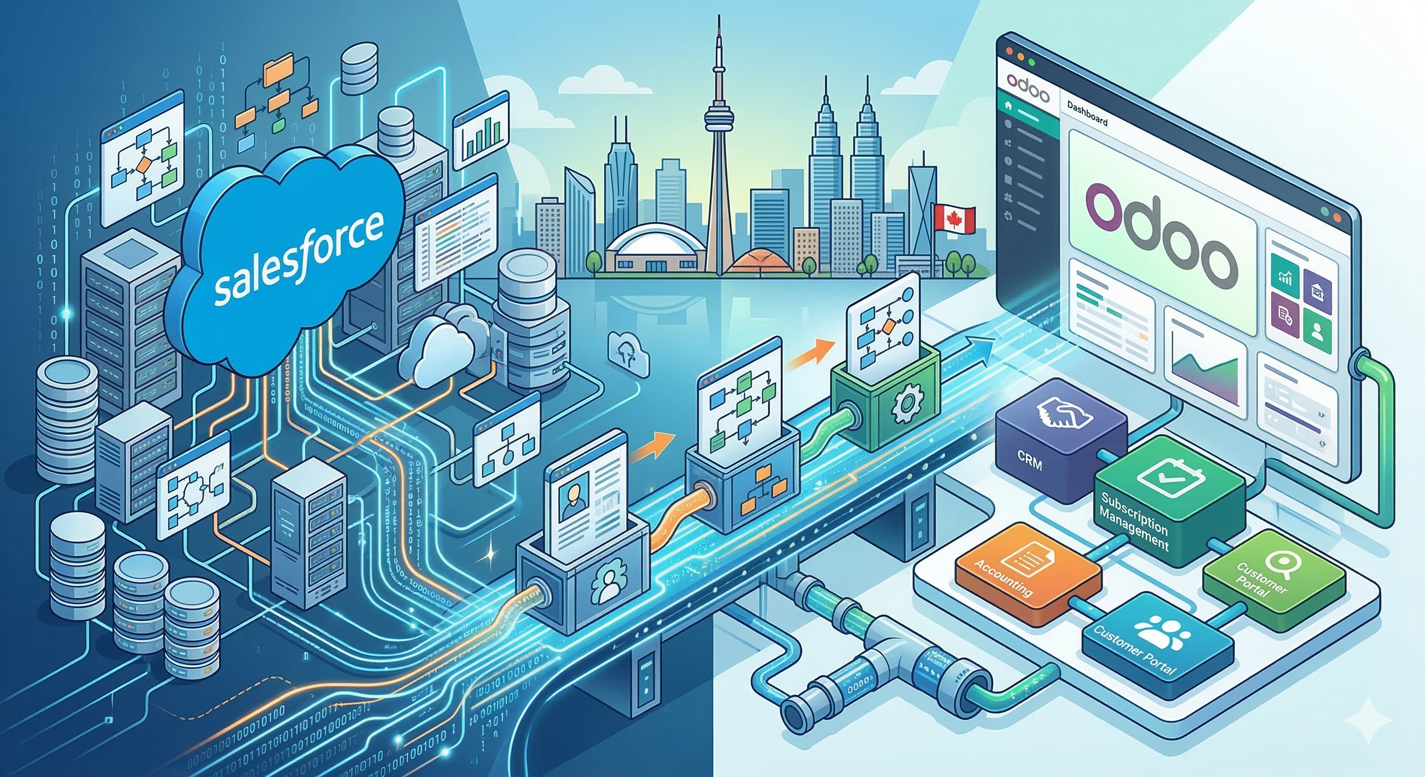 Salesforce → Odoo CRM Migration